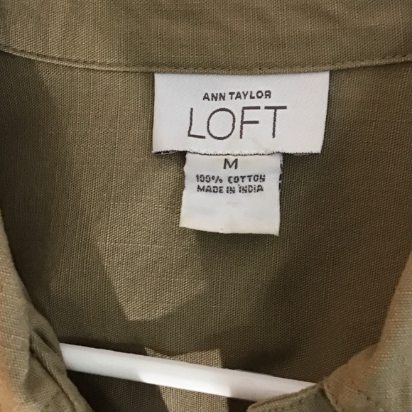 LOFT  Women’s Khaki  Jacket - Picture 3 of 3
